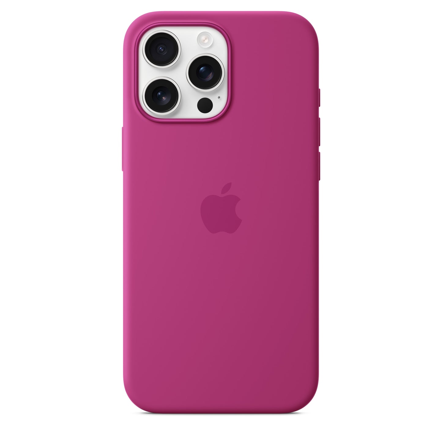 iPhone 16 Pro Max Coque en Silicone avec MagSafe • Fuchsia