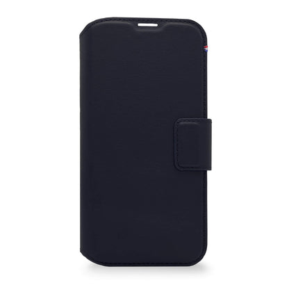 Decoded • Etui Portefeuille amovible pour iPhone 14 Plus • Bleu Marine
