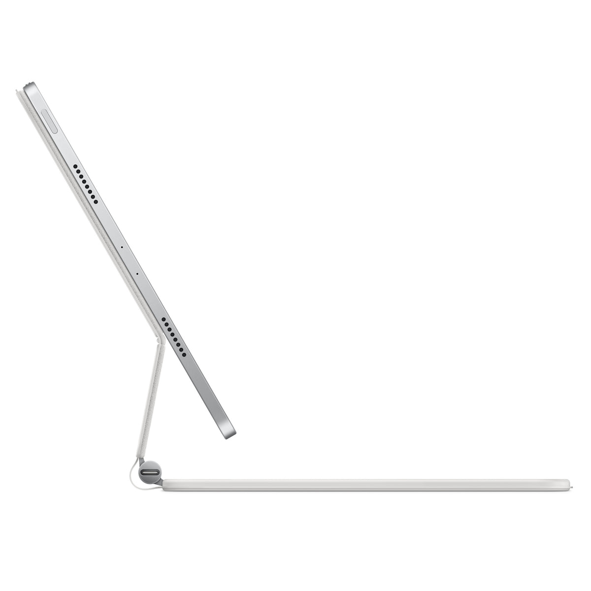 iPad Air 11" M2/M3/M4 • Magic Keyboard • Suisse-Français • Blanc