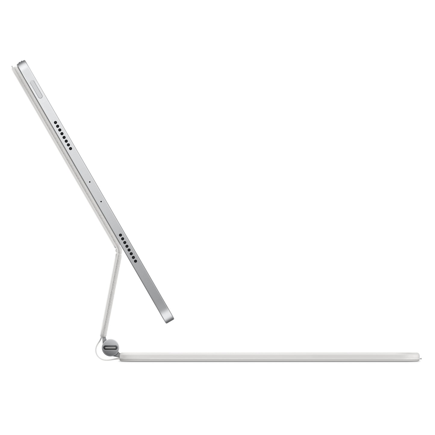 iPad Air 11" M2 • Magic Keyboard • Suisse-Français • Blanc