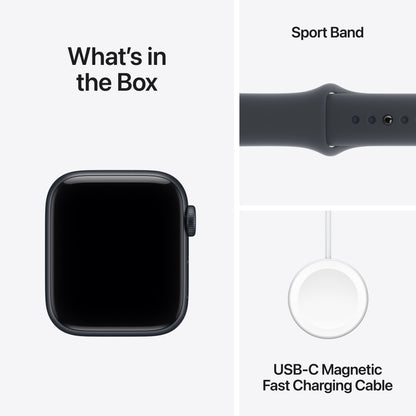 Apple • Apple Watch SE 3 • 40 mm • Minuit • Bracelet Sport minuit (M/L)