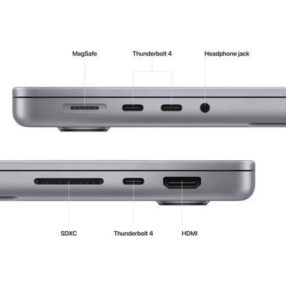 MacBook Pro 14" M2Pro 12C/16GB/1TBSSD/GPU19C • Français • Gris Sidéral