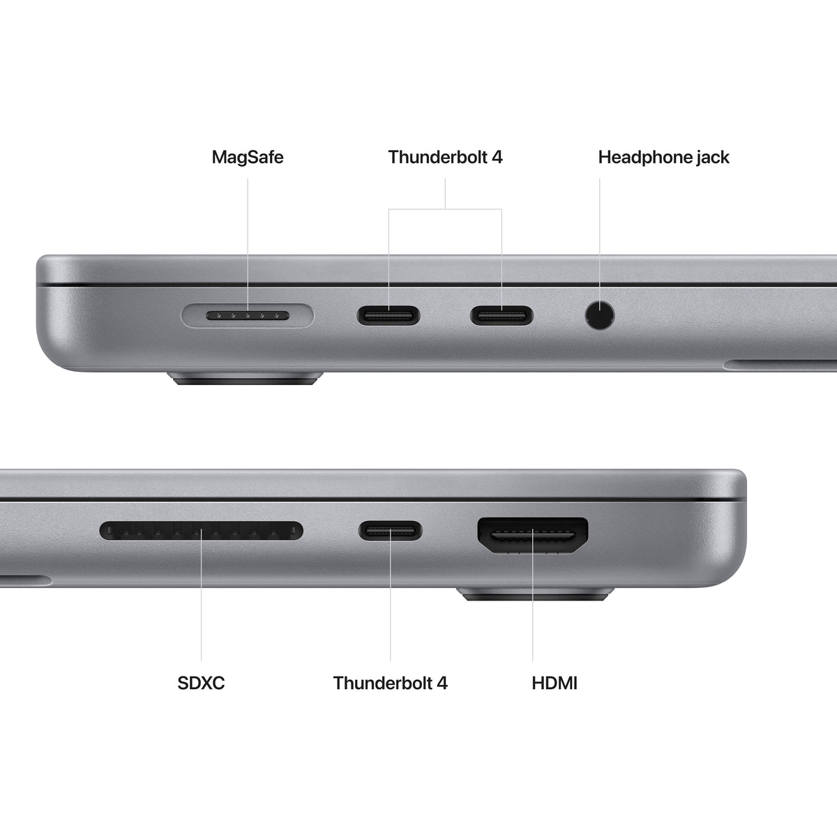 MacBook Pro 14" M2Pro 12C/16GB/1TBSSD/GPU19C • Français • Gris Sidéral
