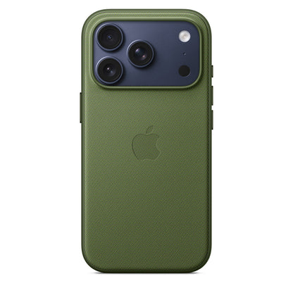 Coque en tissage technique avec MagSafe pour iPhone 17 Pro - Vert