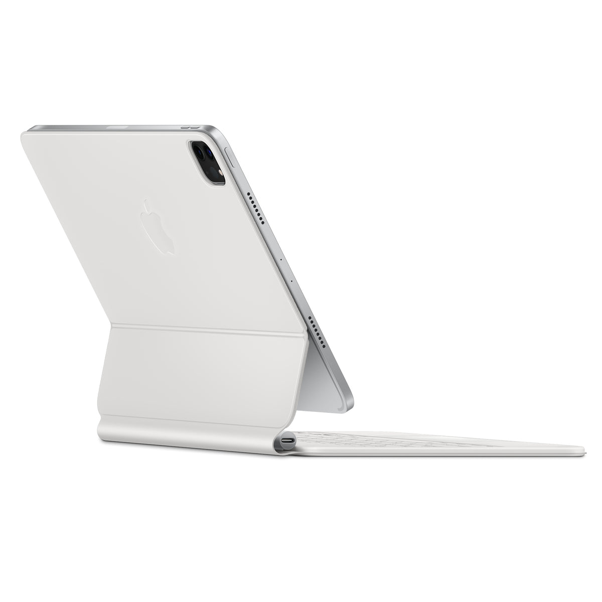 iPad Air 11" M2/M3/M4 • Magic Keyboard • Suisse-Français • Blanc