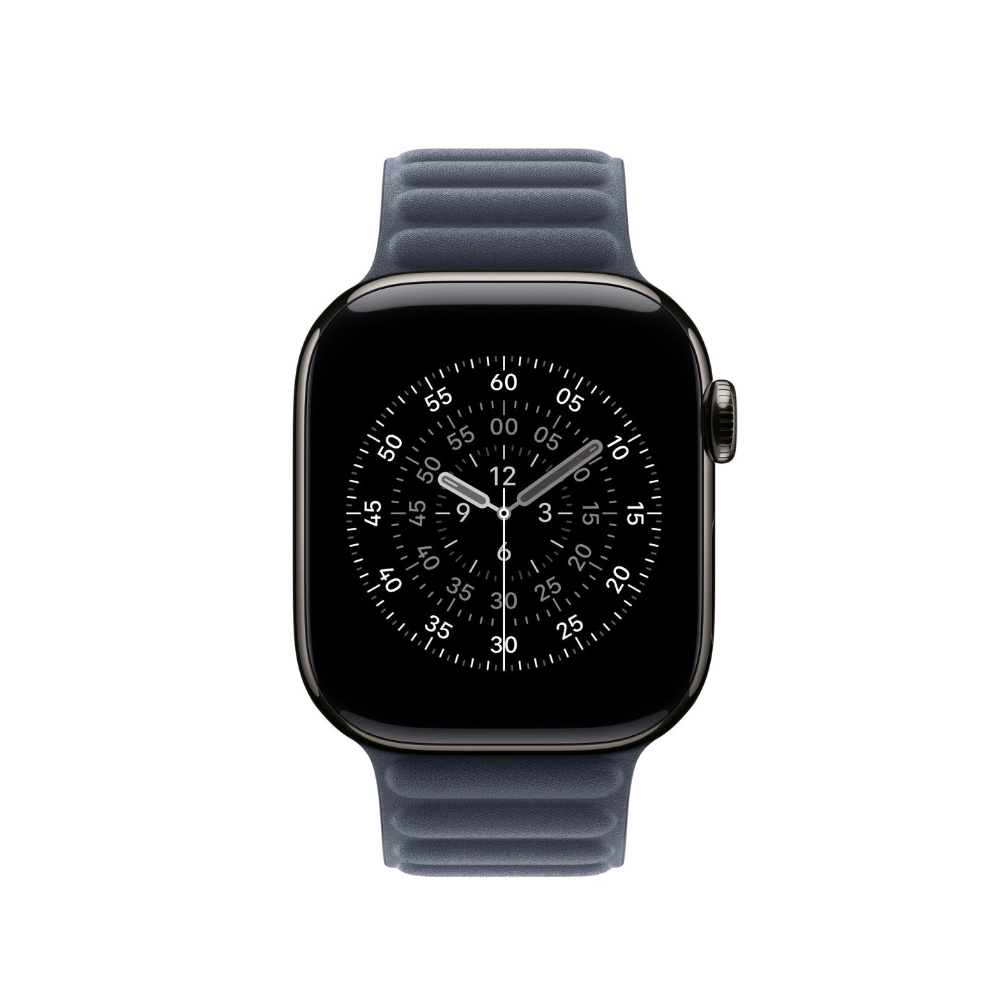 Apple • Bracelet à maillons magnétique Marine 42 mm - S/M