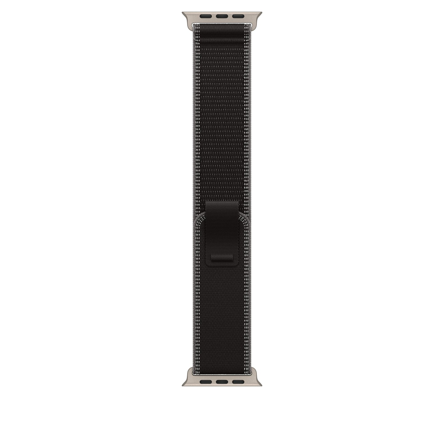 Boucle Trail noir/charbon 49 mm - S/M - Finition titane naturel