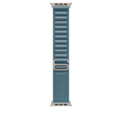 Boucle Alpine bleu clair 49 mm - Large - Finition titane naturel