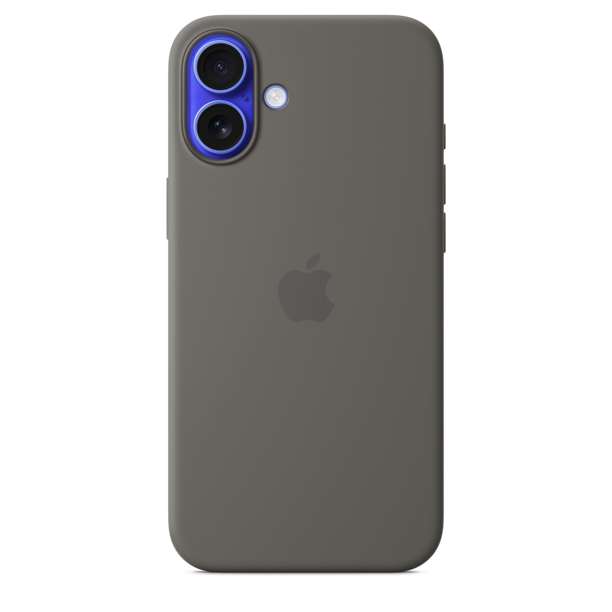 iPhone 16 Plus Coque en Silicone avec MagSafe • Gris Minéral