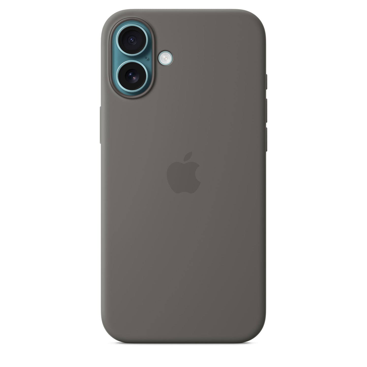 iPhone 16 Plus Coque en Silicone avec MagSafe • Gris Minéral