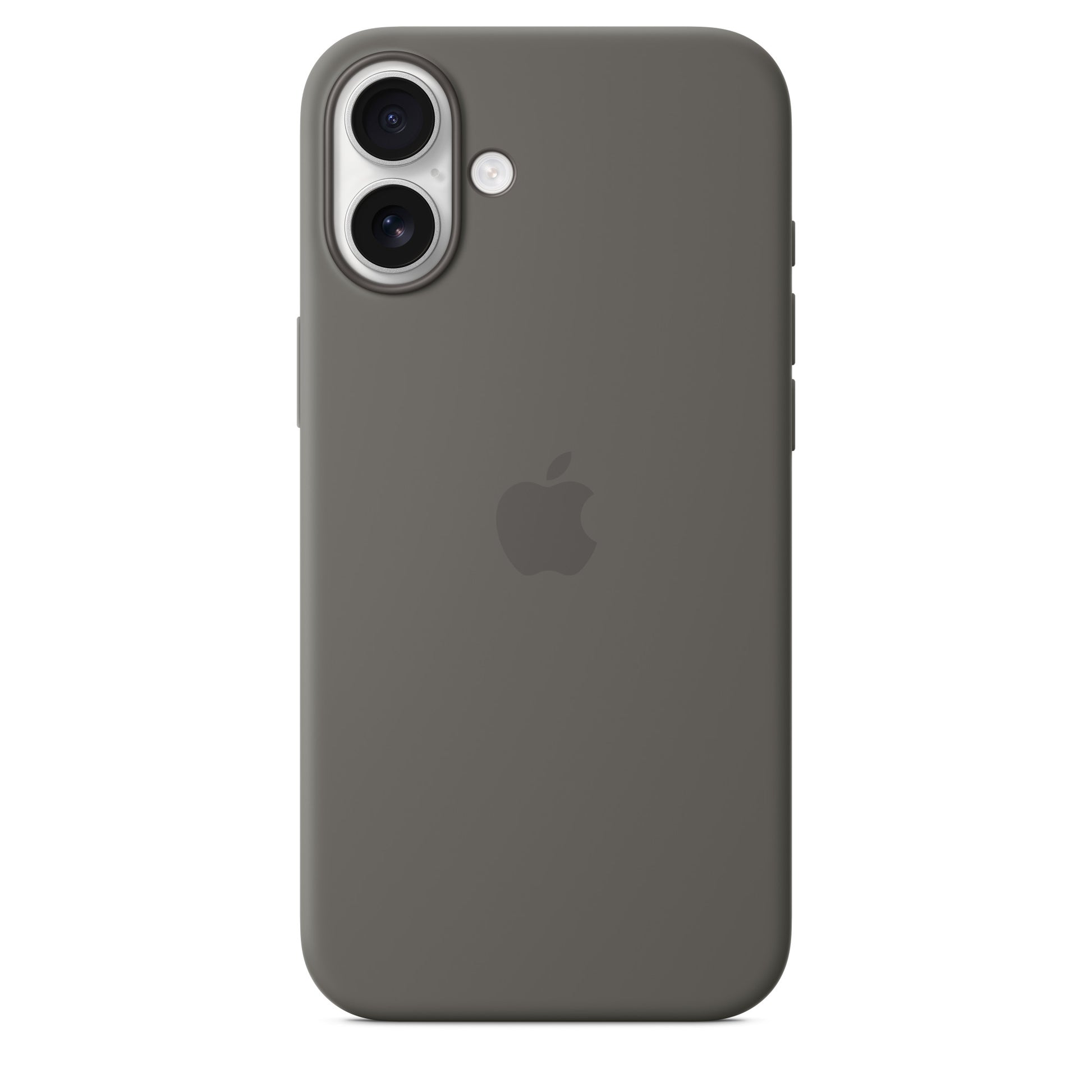 iPhone 16 Plus Coque en Silicone avec MagSafe • Gris Minéral