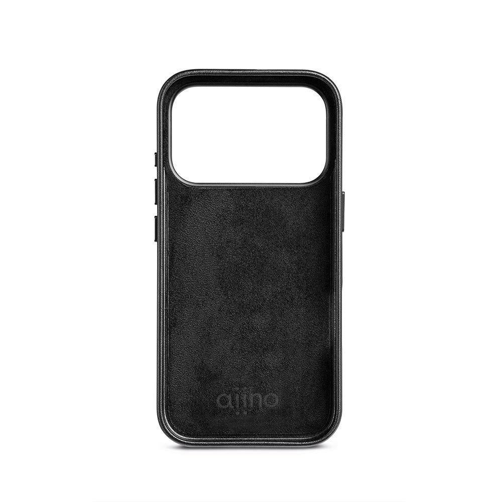 Lineheart Lotus Coque pour iPhone 17 Pro • Noir