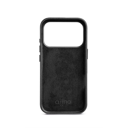 Lineheart Lotus Coque pour iPhone 17 Pro • Noir