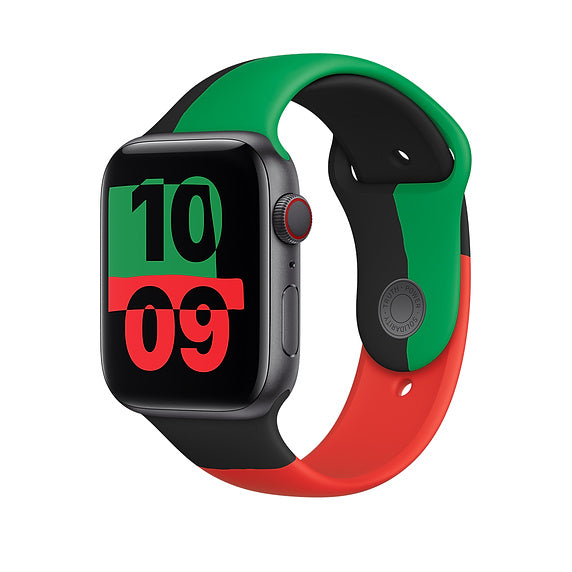 Apple Sport Band pour Apple Watch 42/44mm • Black Unity