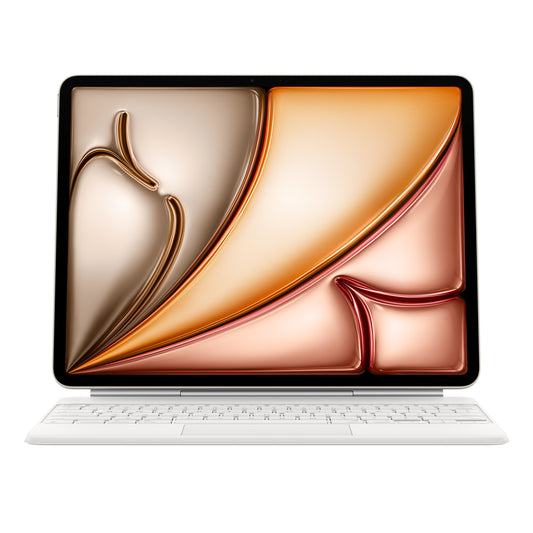 iPad Air 13" M3 • Magic Keyboard • Suisse-Français • Blanc