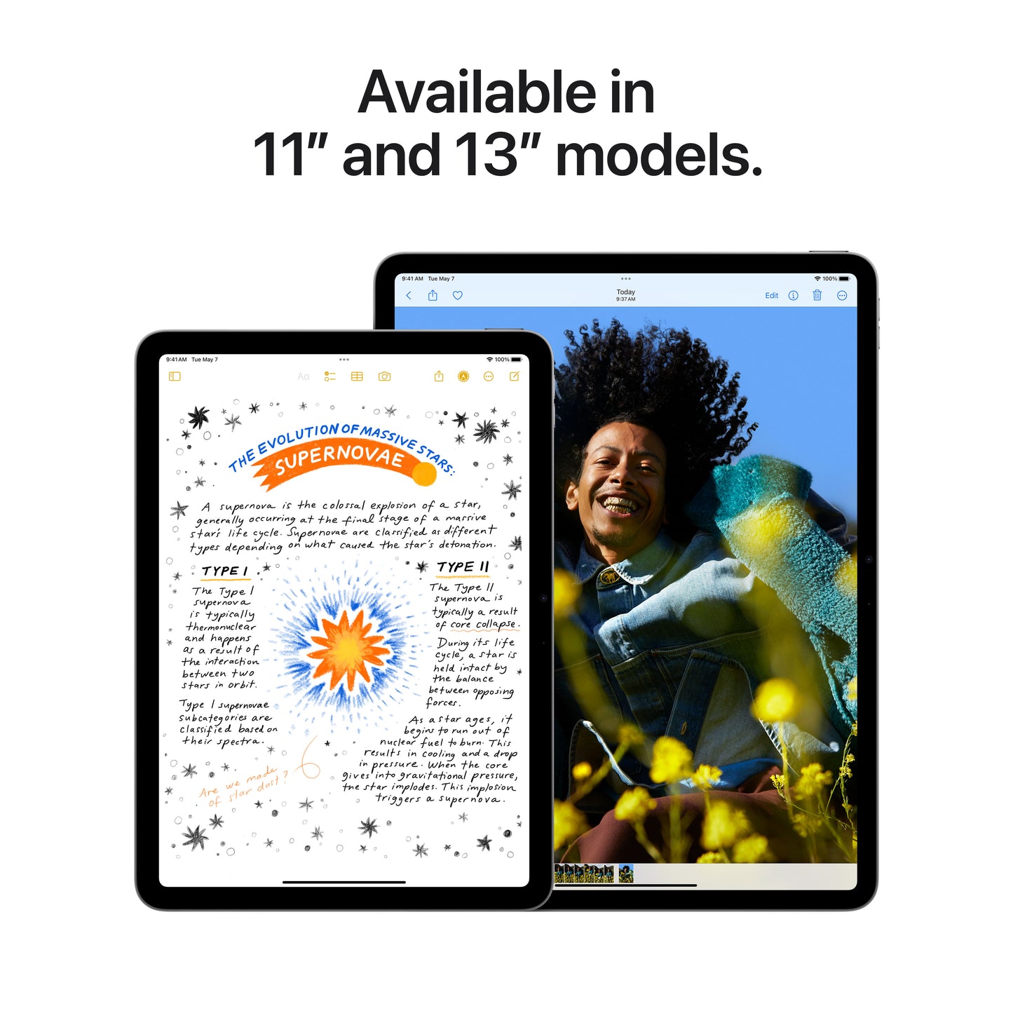 iPad Air 11" M2 • WiFi 128GB • Lumière Stellaire