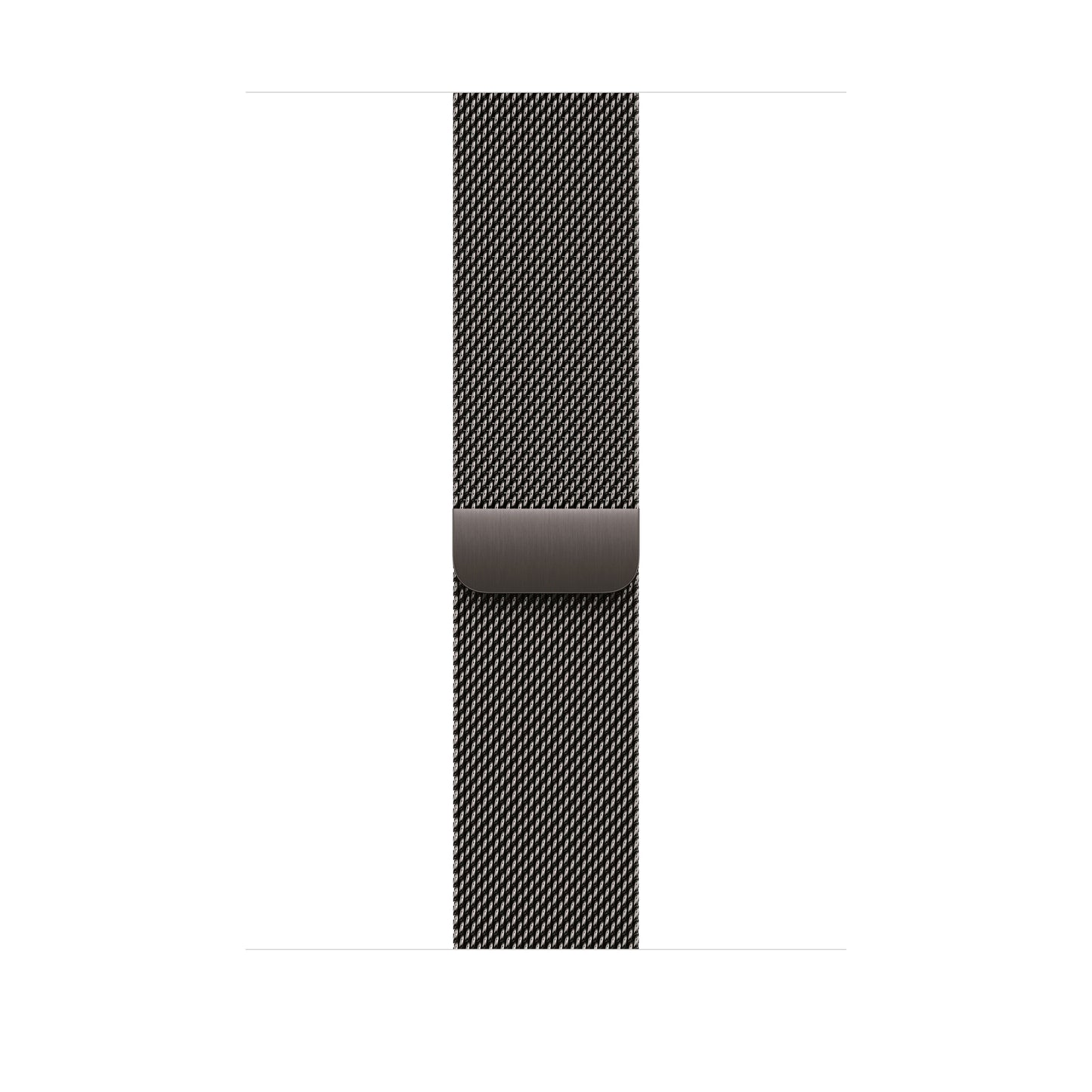 Bracelet Milanais ardoise 46 mm - M/L