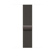 Bracelet Milanais ardoise 46 mm - M/L