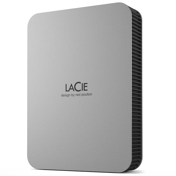 LaCie Mobile Drive • Disque Dur Externe • 2TB • Argent