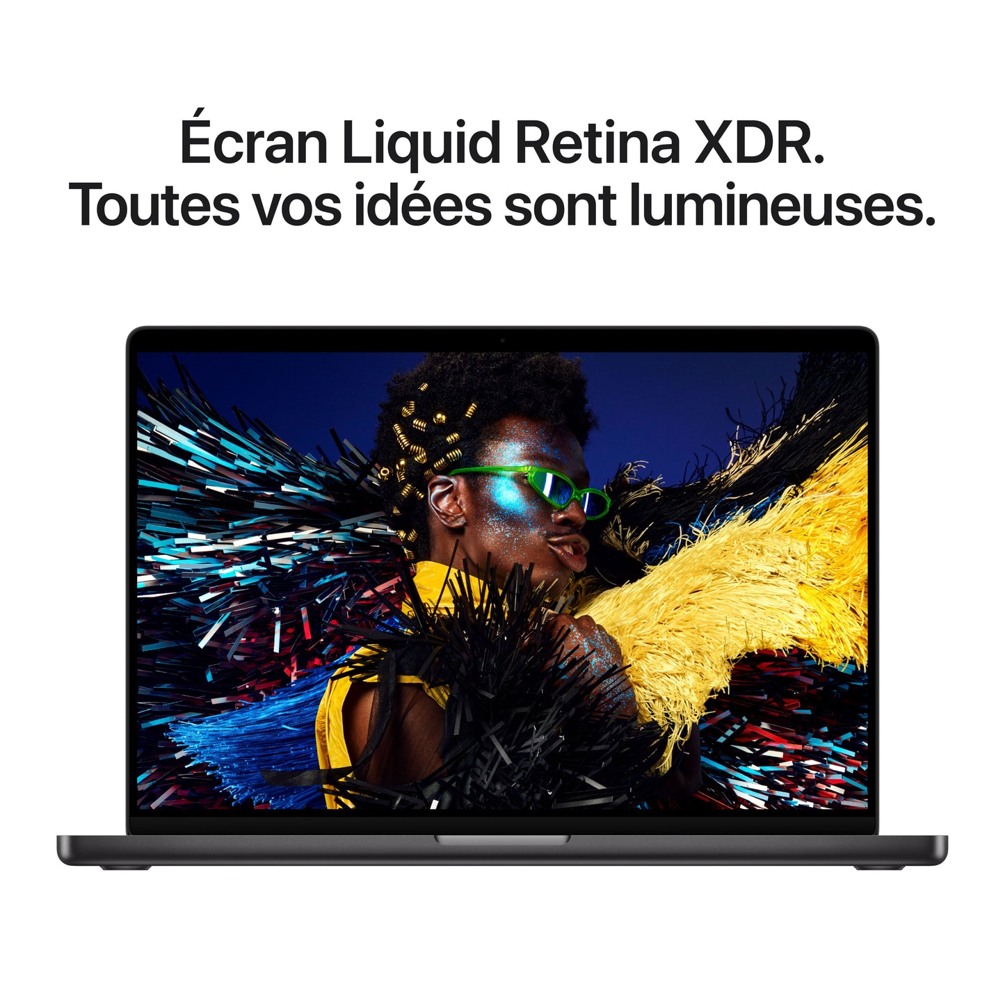 MacBook Pro 16 pouces: Puce Apple M5 Pro avec CPU 18 cœurs et GPU 20 cœurs, 1 To SSD - Noir sidéral