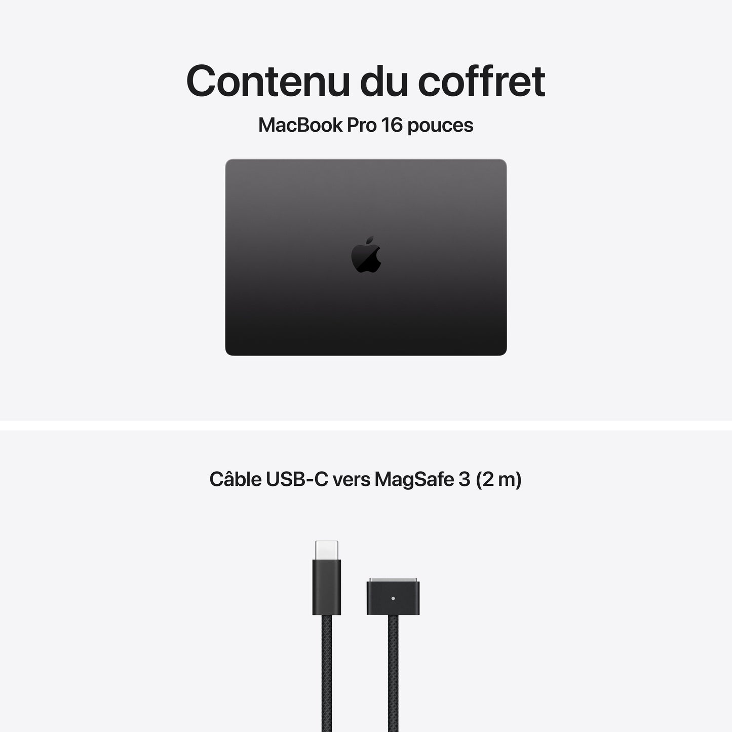 MacBook Pro 16 pouces: Puce Apple M5 Pro avec CPU 18 cœurs et GPU 20 cœurs, 1 To SSD - Noir sidéral