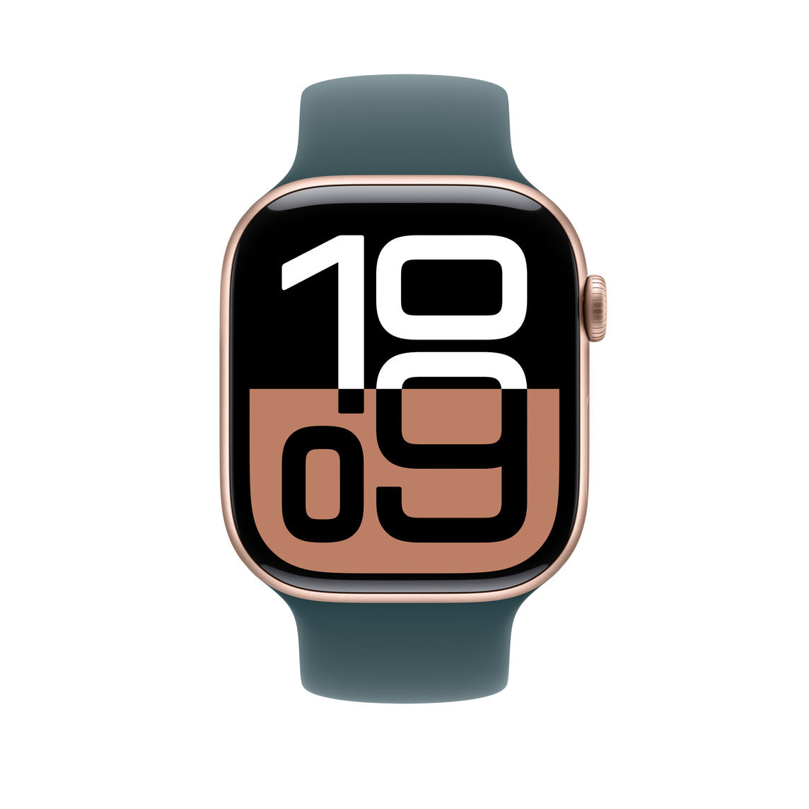 Apple • Bracelet Sport • Vert lacustre S/M 46mm