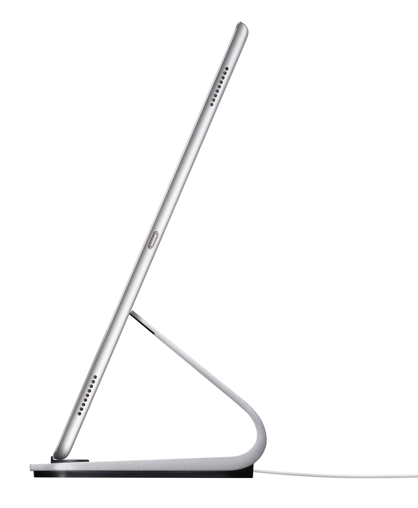Logitech BASE Wireless Charging Stand with Smart Connector Technology for iPad, iPad Air and iPad Pro Tablette Argent USB Intérieure