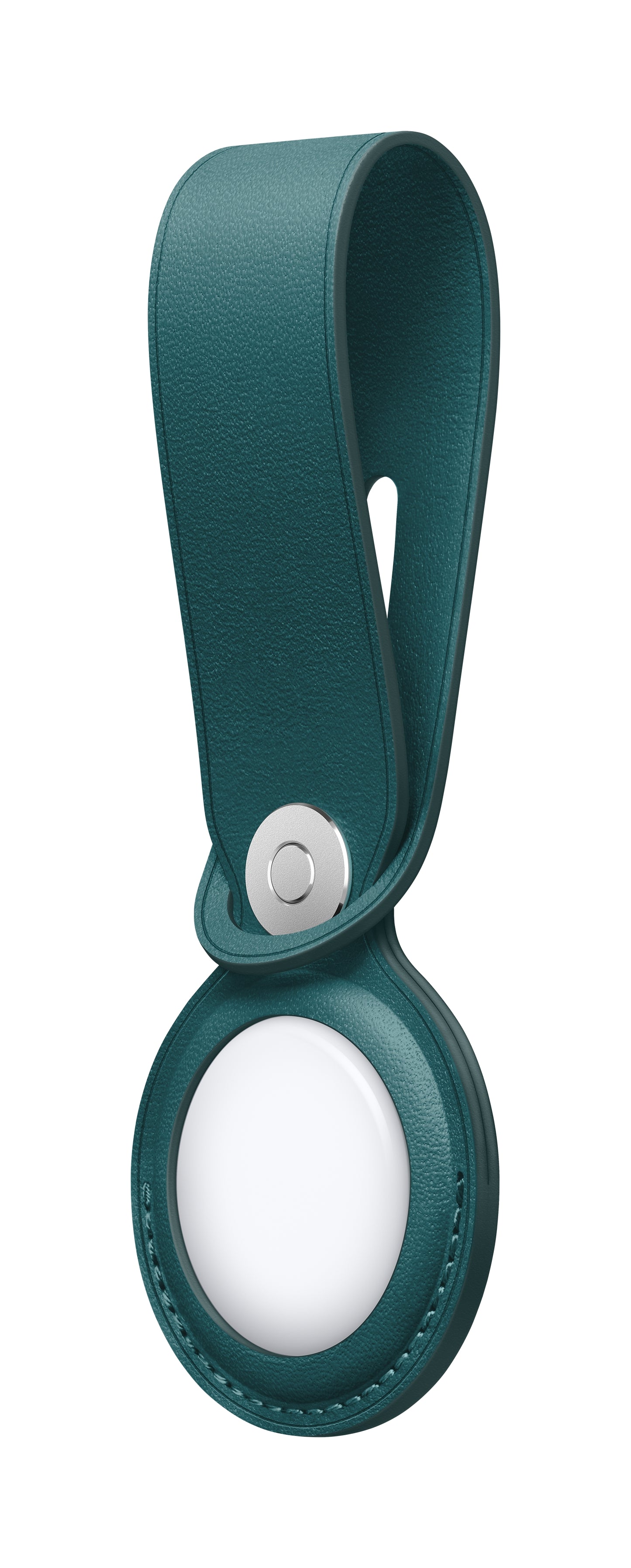 AirTag Leather Loop • Vert Foret