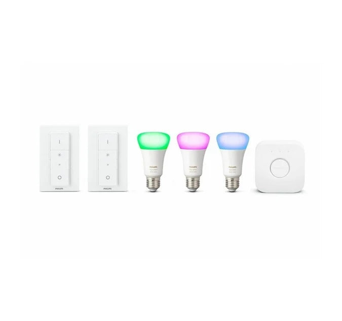 Philips Hue (E27) White and Color Ambiance • Kit de démarrage