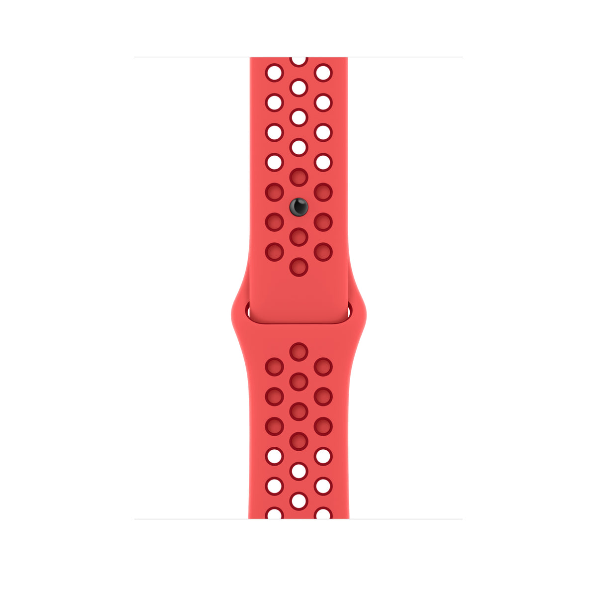 Apple Sport Band Nike 45mm • Bright Crimson/Gym Red