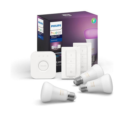 Philips Hue (E27) White and Color Ambiance • Kit de démarrage