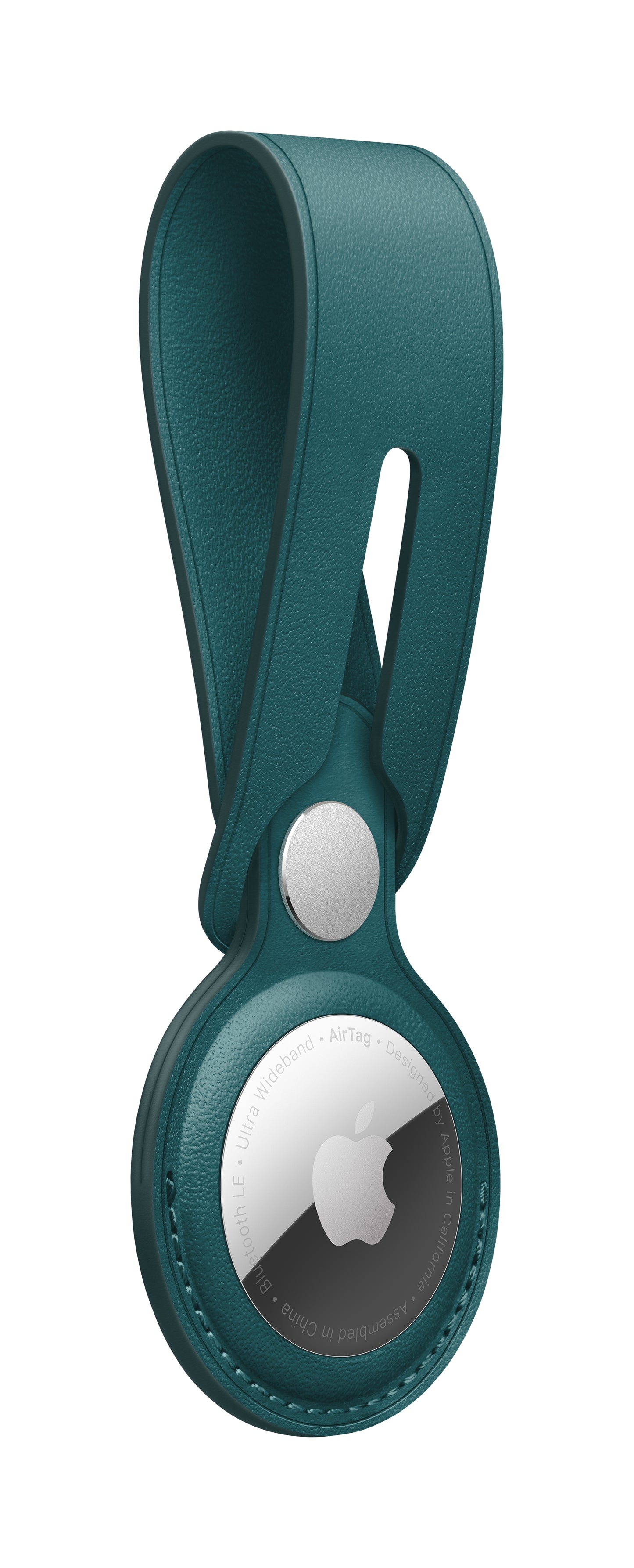 AirTag Leather Loop • Vert Foret