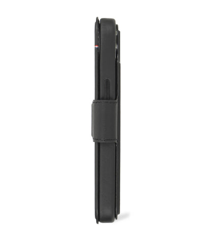 Decoded • Étui Portefeuille Détachable en Cuir pour iPhone 16e • Noir