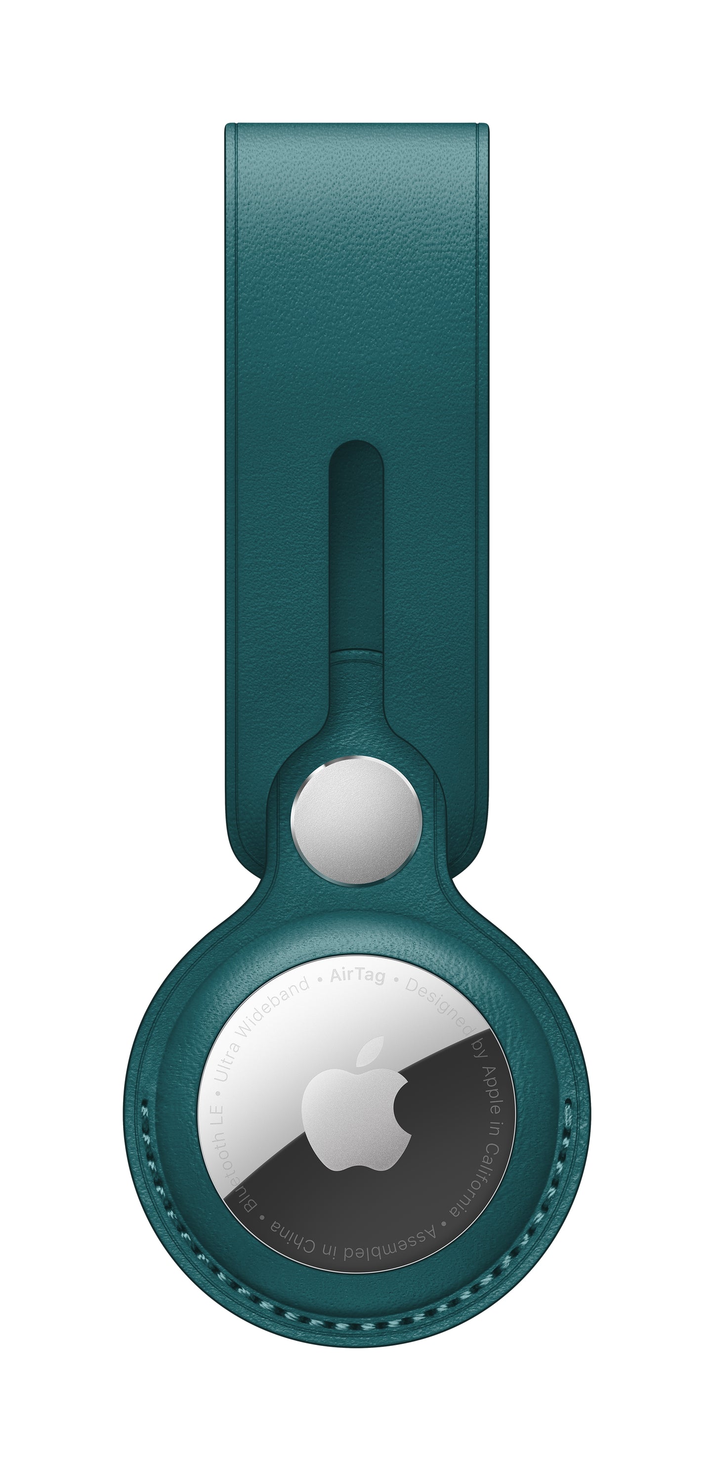 AirTag Leather Loop • Vert Foret