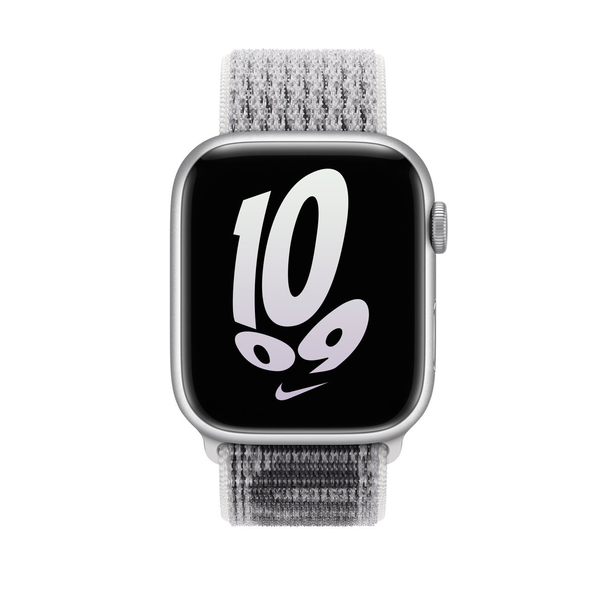 Apple Sport Loop Nike 45mm • Summit White/Black