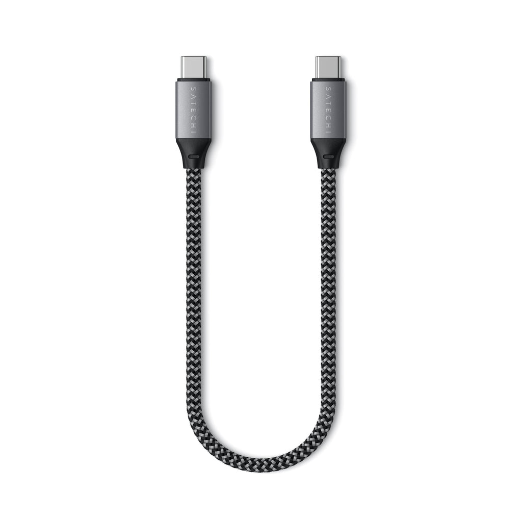 Satechi Câble de charge 100W • USB-C vers USB-C 25cm • 2.0 • 