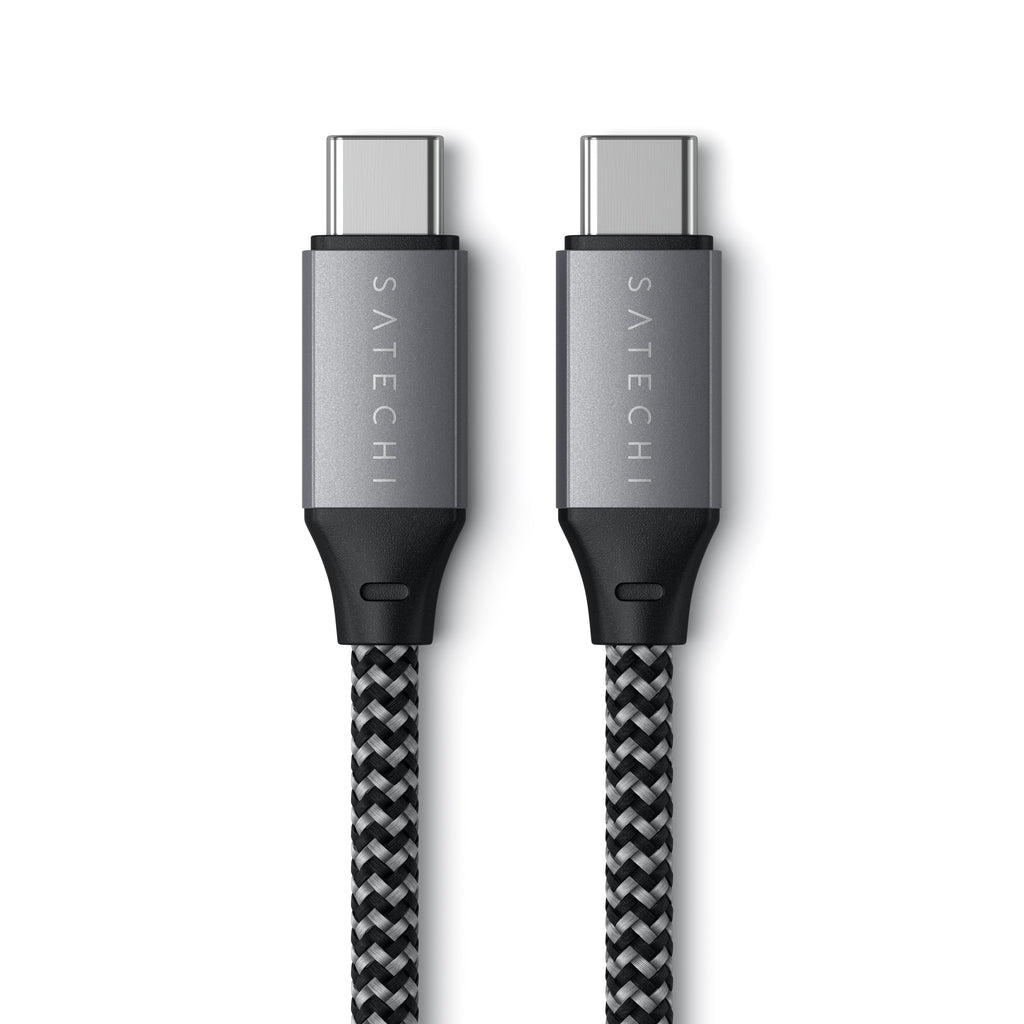 Satechi Câble de charge 100W • USB-C vers USB-C 25cm • 2.0 • 