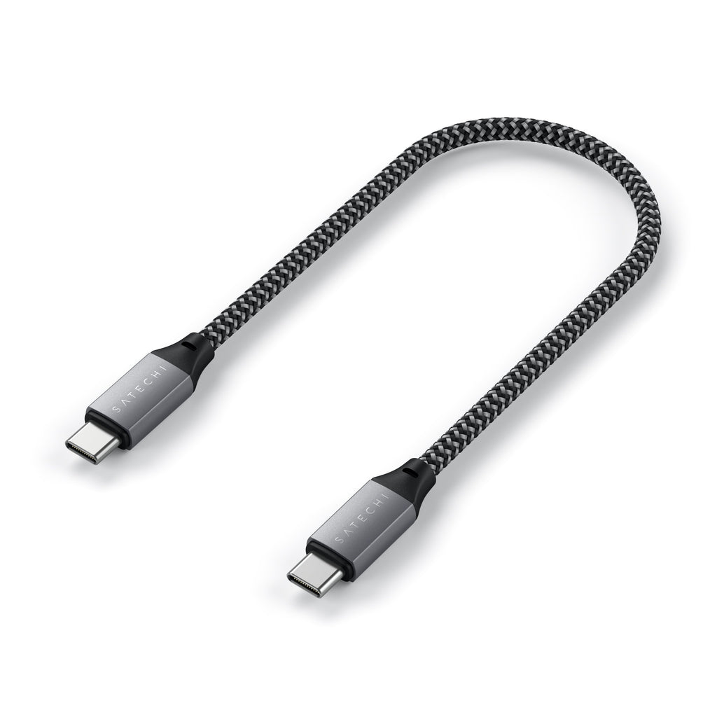 Satechi Câble de charge 100W • USB-C vers USB-C 25cm • 2.0 • 