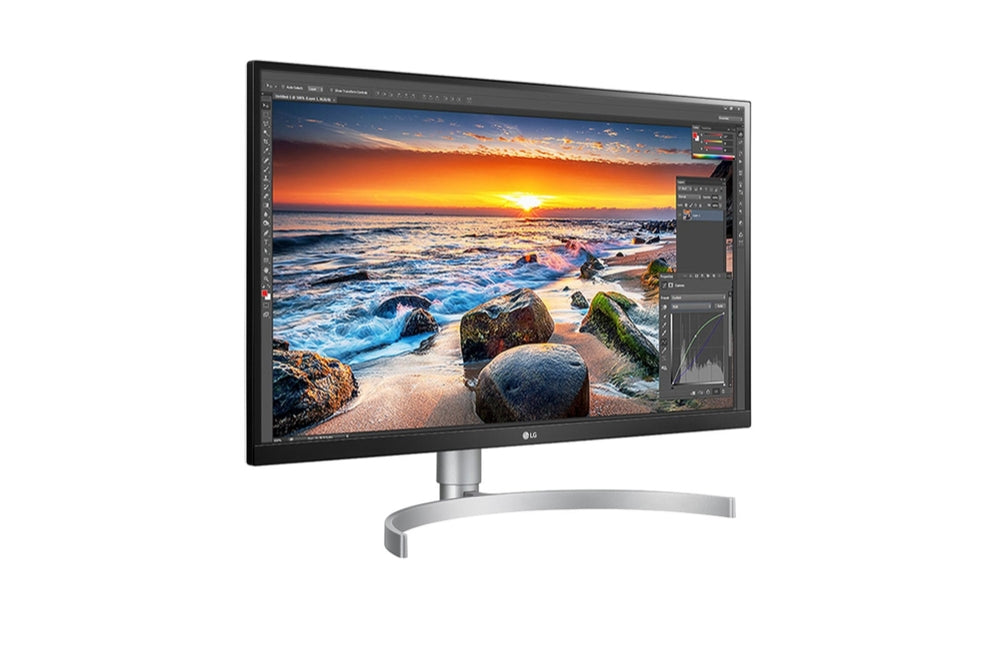 OCCASION LG écran LED 4K 27" USB-C • Noir, Argent