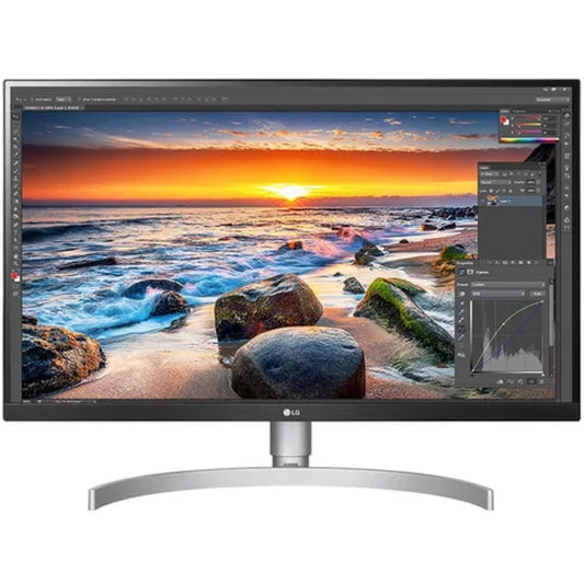 *OCCASION* LG écran LED 4K 27" USB-C • Noir, Argent
