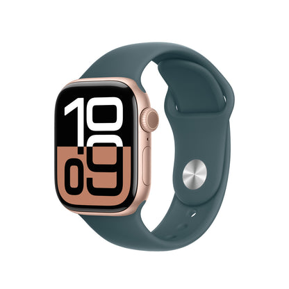 Apple • Bracelet Sport • Vert lacustre S/M 42mm