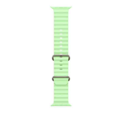 Apple Bracelet Océan • 49mm • Naturel • Vert Fluo