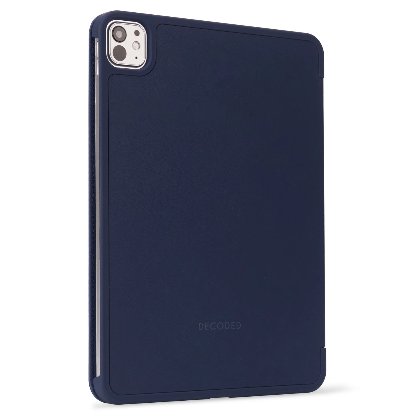 Decoded • Housse Texturée en Silicone Slim pour iPad Pro 11" M4 • Navy Peony