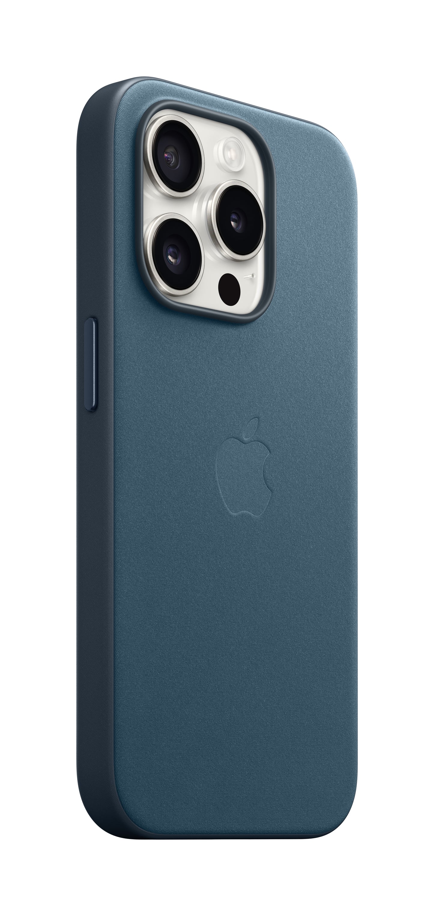 Apple Coque en tissage fin avec MagSafe pour iPhone 15 Pro • Bleu Pacifique