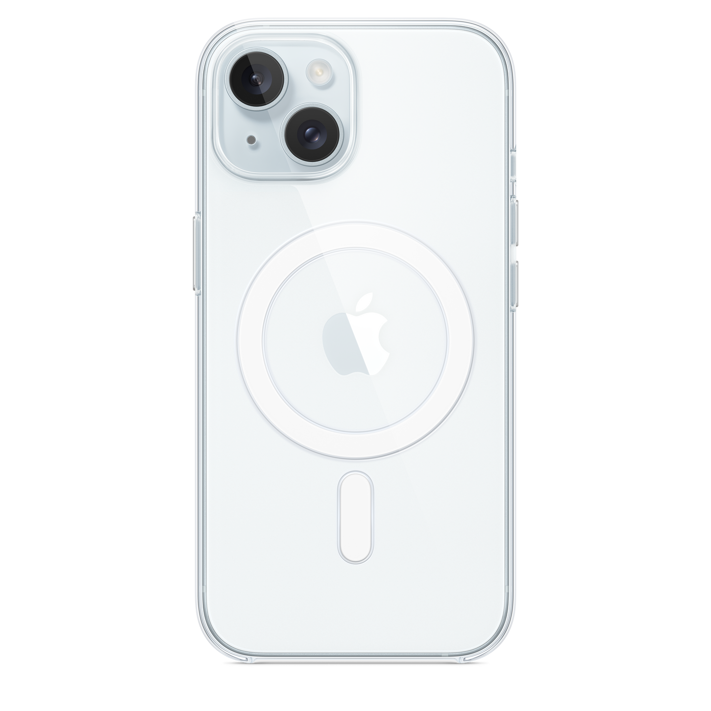 Coque transparente avec MagSafe pour iPhone 15