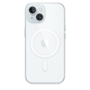 Coque transparente avec MagSafe pour iPhone 15