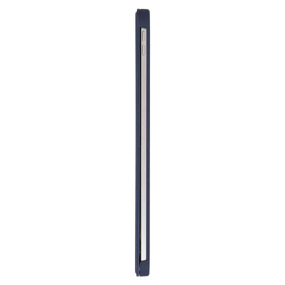 Decoded • Housse Texturée en Silicone Slim pour iPad Pro 11" M4 • Navy Peony