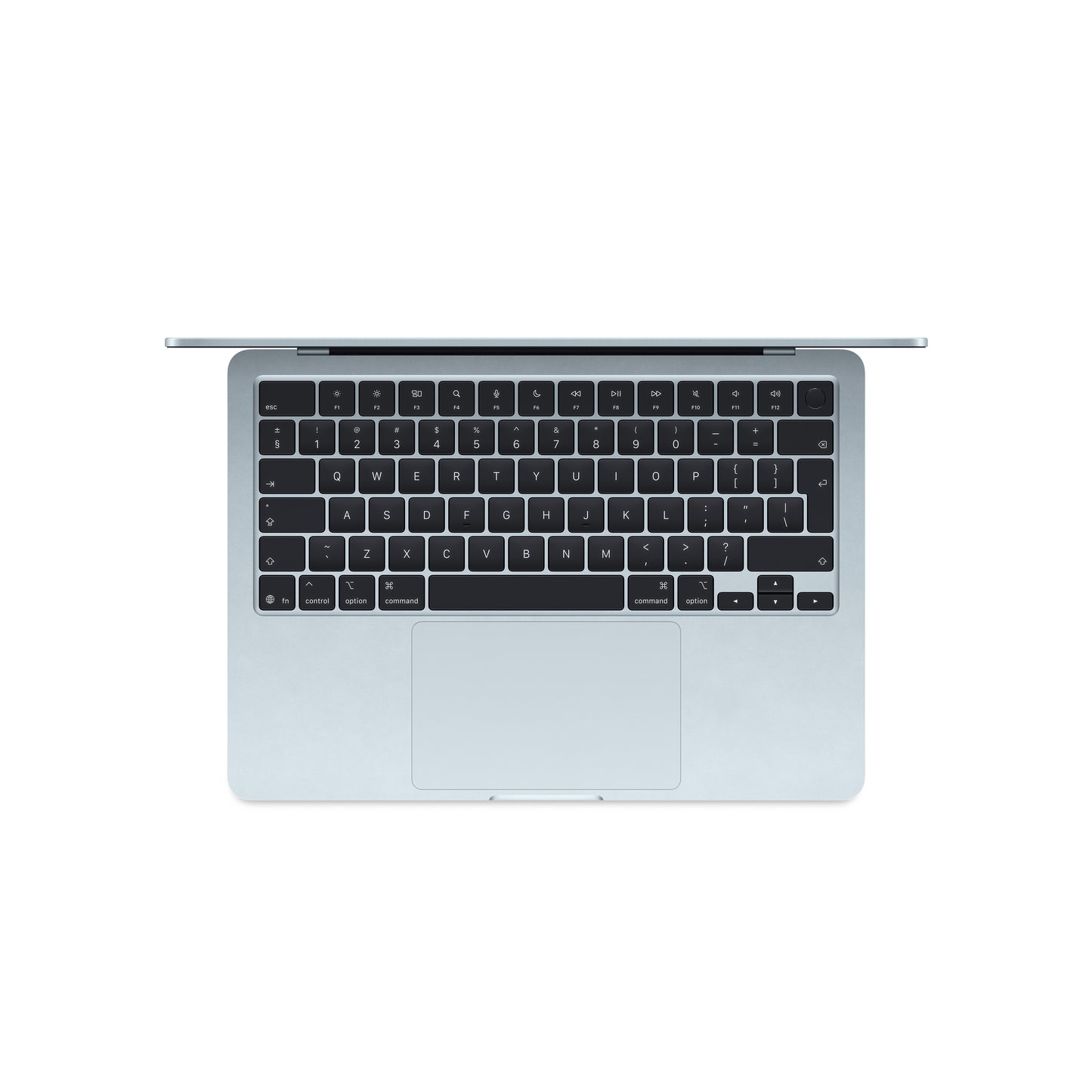 MacBook Air 13" M4 10C/16GB/256GB/GPU10C/SF • Suisse-Français • Bleu Ciel