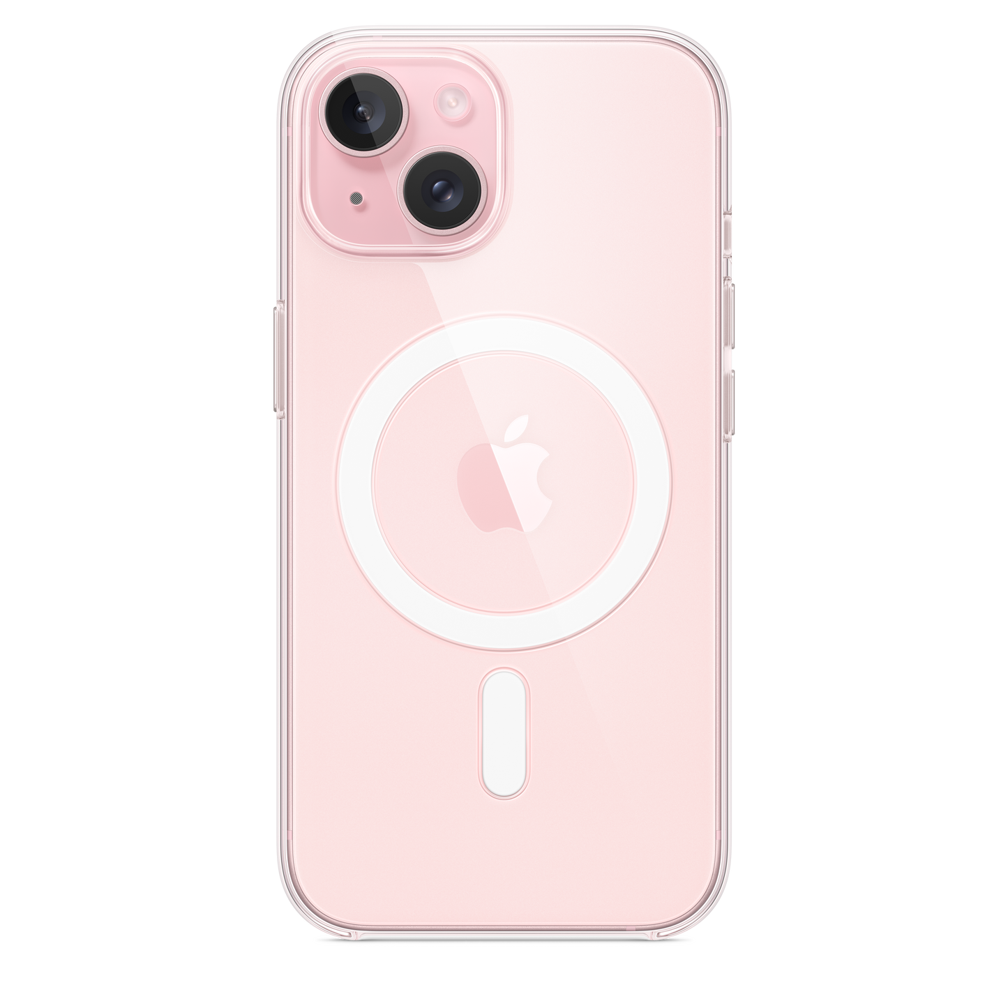Coque transparente avec MagSafe pour iPhone 15