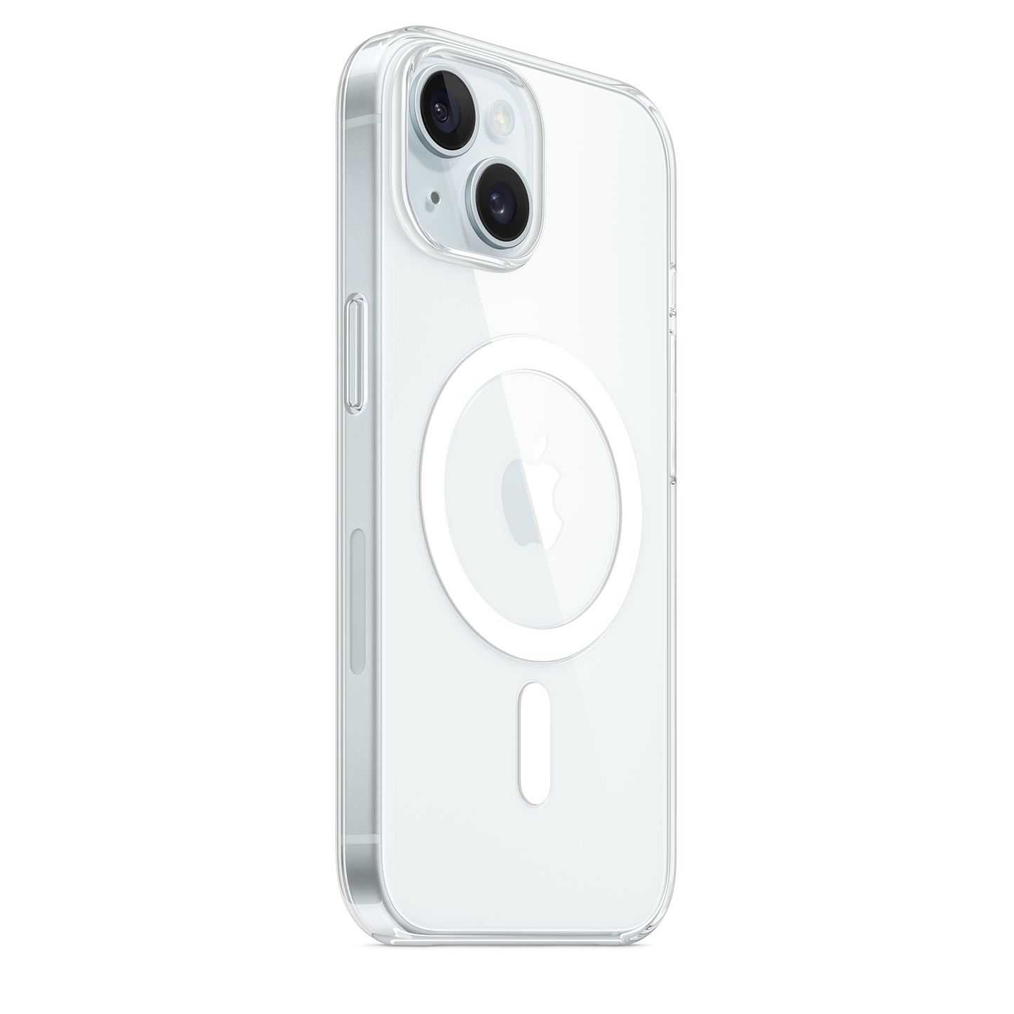 Coque transparente avec MagSafe pour iPhone 15